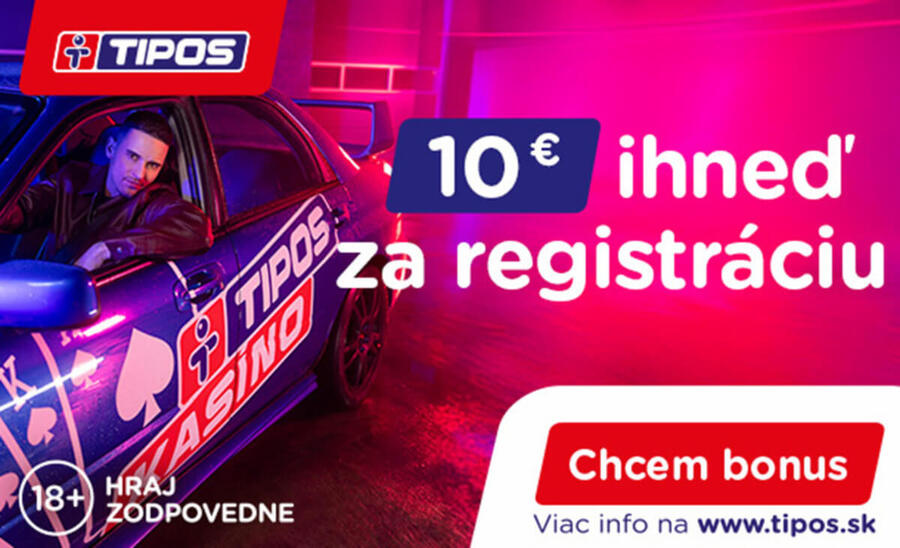 Tipos registračný bonus