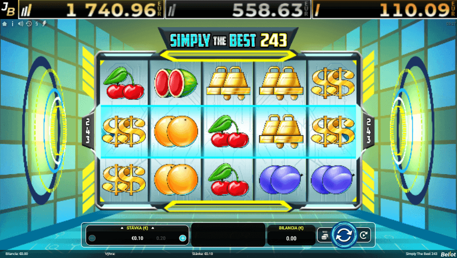 Automat Simply the Best 243 v&nbsp;kasíne Kajot Intacto