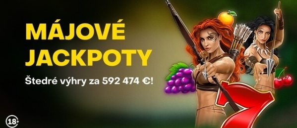 Fortuna jackpoty za máj