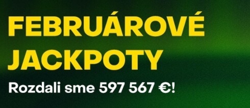Jackpoty február