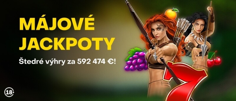 Fortuna jackpoty za máj