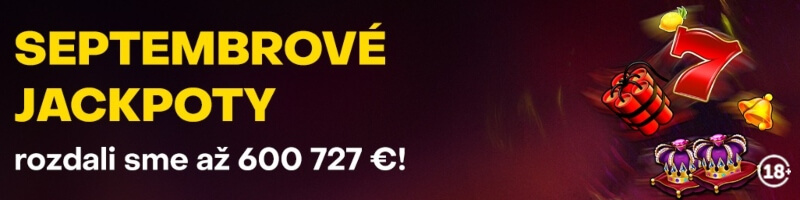 Septembrové jackpoty vo Fortune
