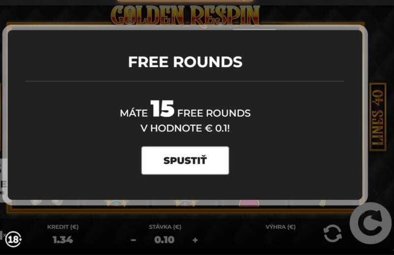 15 free spinov v SynotTip kasíne
