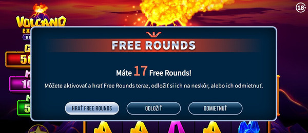 Free spiny zadarmo v SYNOT TIP 17. 5. 2025