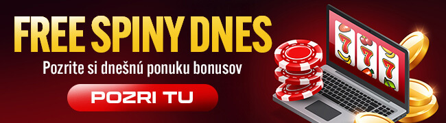 Free spiny na&nbsp;dnešný deň