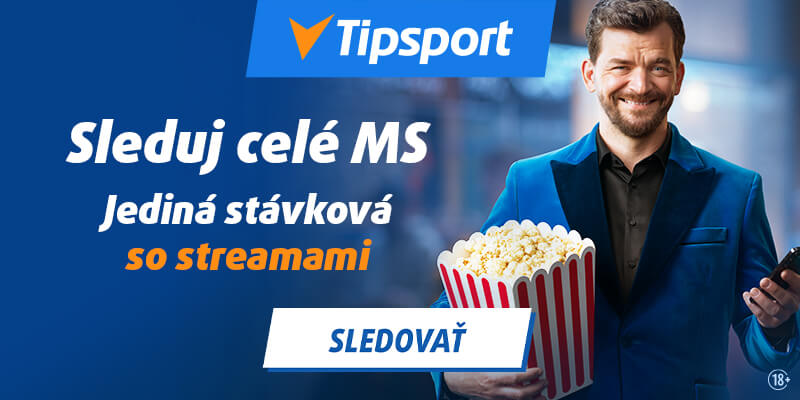Sledujte MS v hokeji online na Tipsporte zadarmo