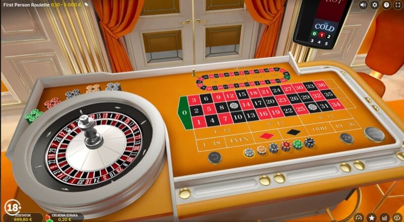 First person ruleta Niké
