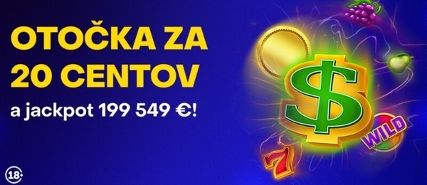 Fortun jackpot za stávku 20 centov