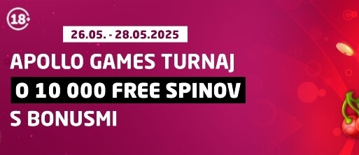 Apollo turnaj v SynotTip kasíne