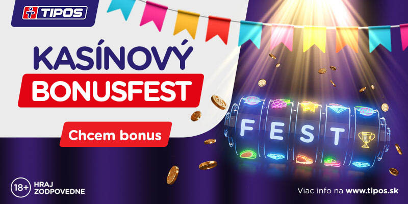 Kasínový bonusfest v&nbsp;Tipose