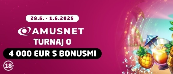 Synottip turnaj a bonusy s Amusnet automatmi