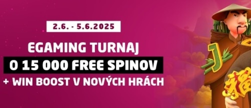 SynotTip turnaj s E-Gaming automatmi