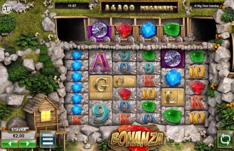 Big Time Gaming automat Bonanza
