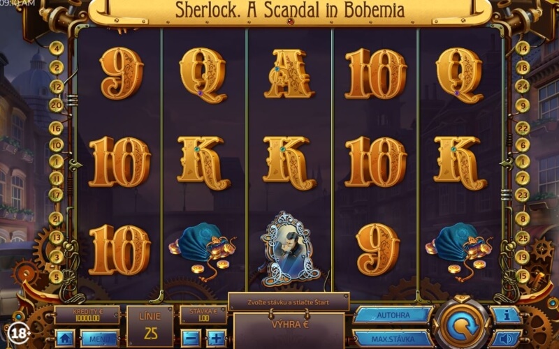 Tom Horn Sherlock Bohemia Secret automat