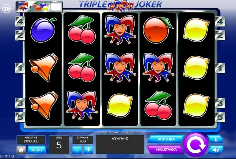 Triple Joker Tom Horn automat