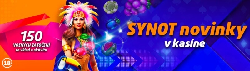 SynotTip novinky v Tipsport kasíne