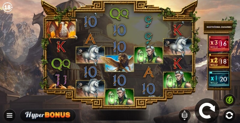 Online automat Kalamba Griffin´s Quest