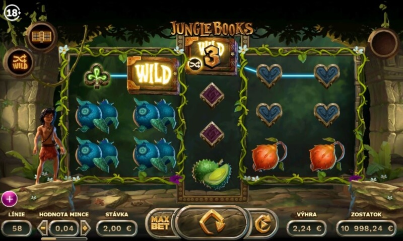 Jungle Books automat Yggdrasil