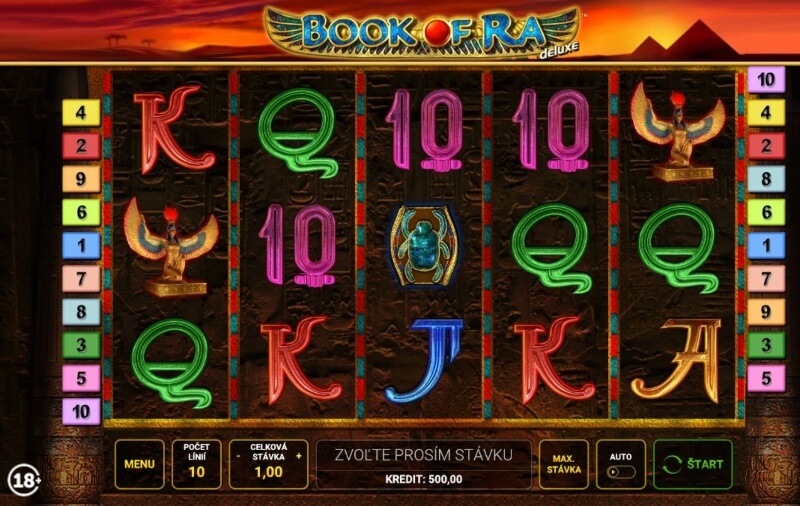 Book of Ra Deluxe recenzia