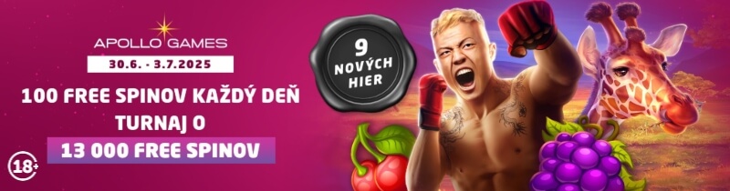 Apollo turnaj v SynotTip kasíne