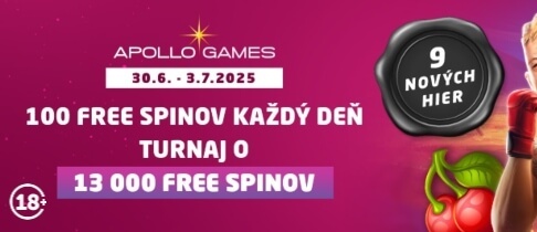 Apollo turnaj v SynotTip kasíne