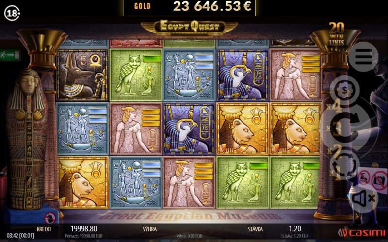 Egypt Quest automat