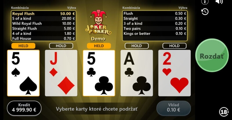 Joker Poker XGAMES