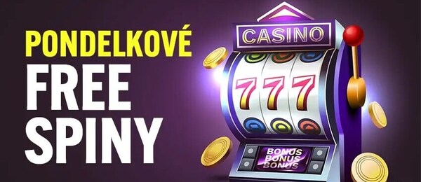 Pondelkové free spiny a bonusy 7. 7. 2025