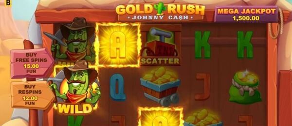 Gold Rush with Johnny Cash automat