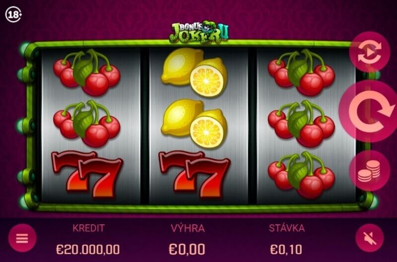 Retro automat Bonus Joker II