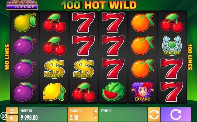 100 Hot Wild automat