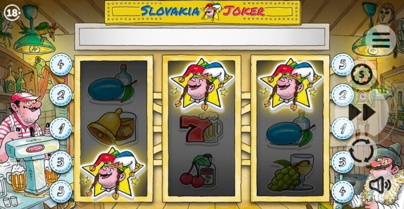 Slovakia Joker automat