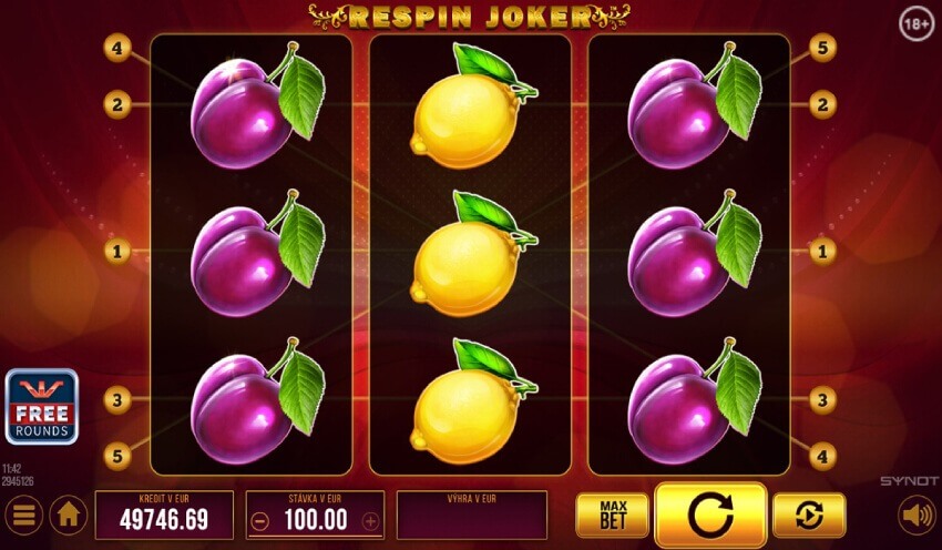 Respin Joker automat