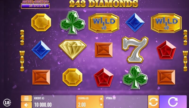 Drahokamový automat Diamonds 243