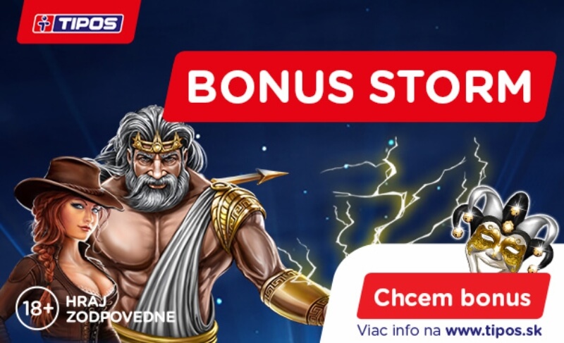 Bonus Storm v online kasíne Tipos