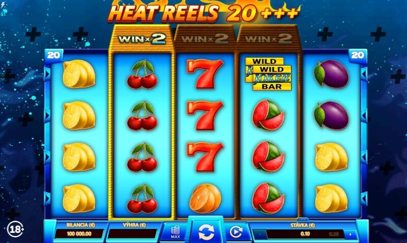 Heat Reels 20+++ automat