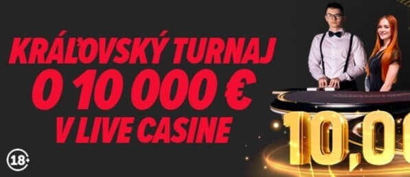 DOXXbet turnaj v Live kasíne