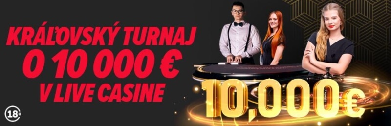 DOXXbet turnaj v Live kasíne