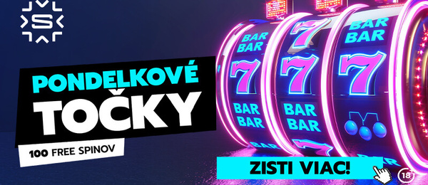 Pondelkový bonus v kasíne Slovmatic