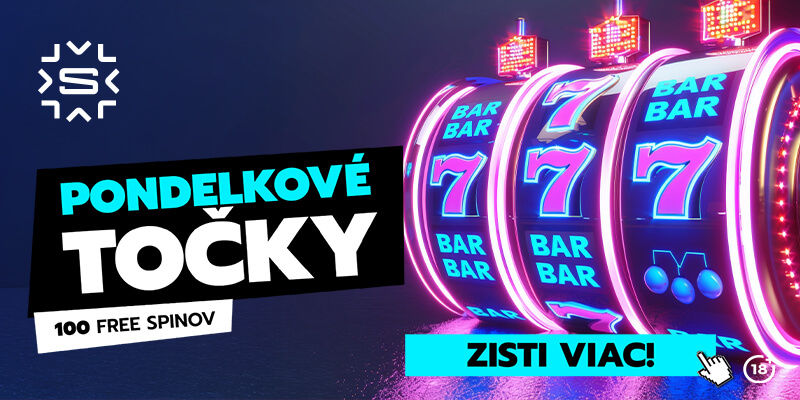 Pondelkový bonus v kasíne Slovmatic