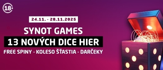 15 free spinov v SynotTip kasíne