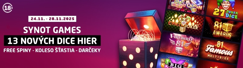 15 free spinov v SynotTip kasíne