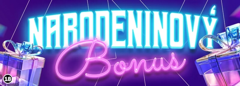 Narodeninový bonus v online kasíne Slovmatic