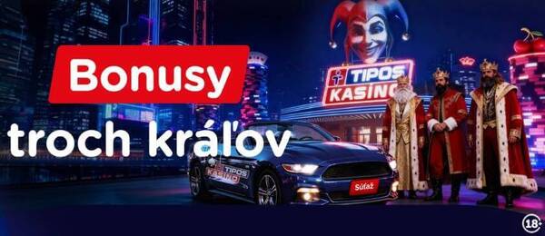 Adventný kalendár Tipos – free spiny a bonusy aj na Silvestra a Nový rok