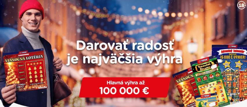 Žreby ako darček – ako darovať žreby Vianočná lotéria?