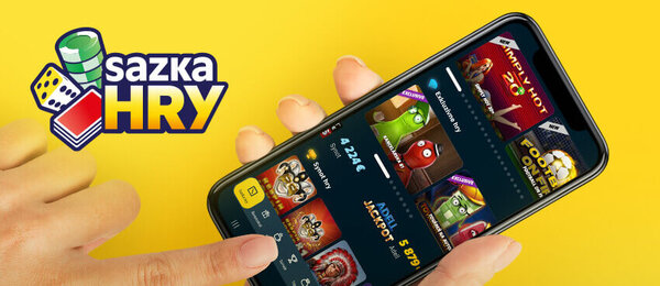 Vklady a výbery v online kasíne Sazka Hry