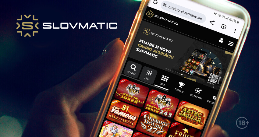 Mobilná aplikácia Slovmatic