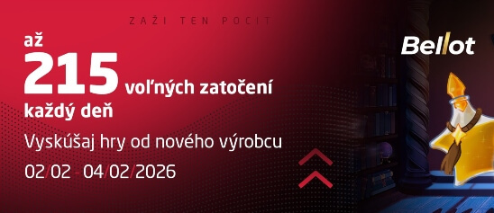 215 free spinov v Synot Tipe