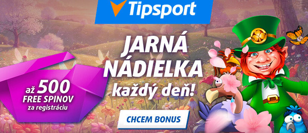 Jarné bonusy v Tipsporte
