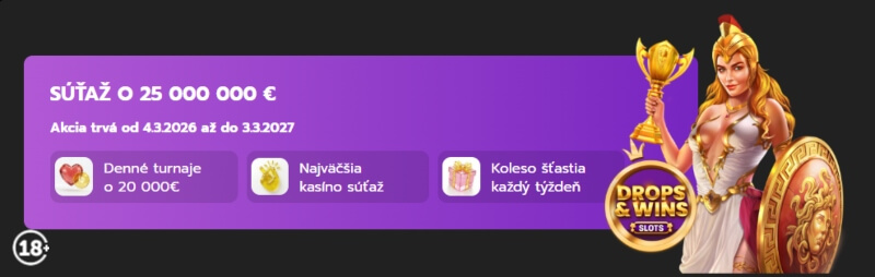 Slovmatic Drops and Wins